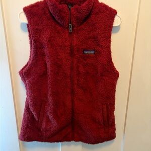 Patagonia Women's Fleece Vest - Deep Red